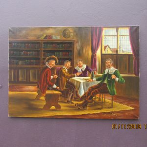 kártyázó urak